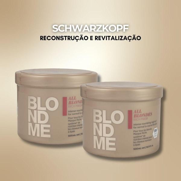 Imagem de Schwarzkopf Professional BlondMe Kit 2 Máscara 500ml