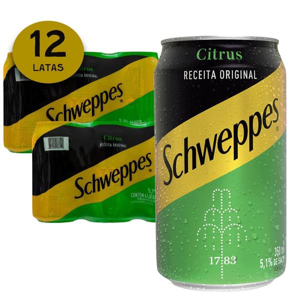 Imagem de Schweppes Citrus Lata 350Ml (12 Latas)