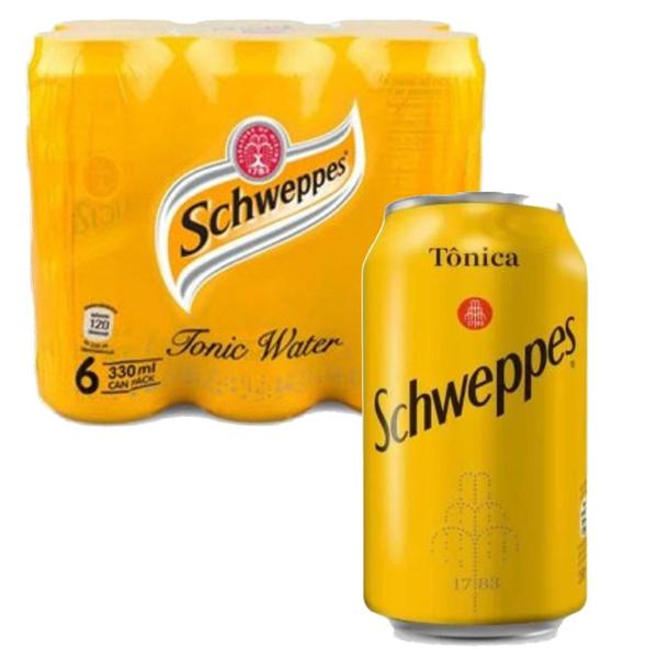 Imagem de SCHWEPPES Tônica 350ml (6 latas)