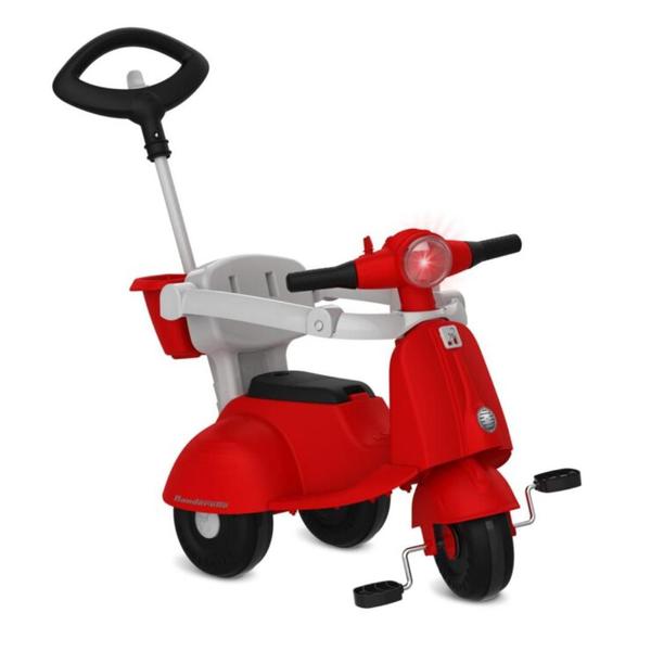 Imagem de Scooter Banderetta Passeio e Pedal (Vermelha) Ref 1248 Bandeirante