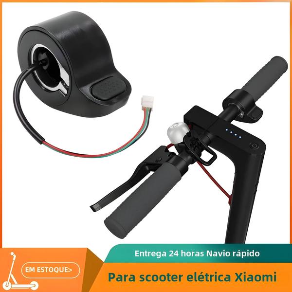 Imagem de Scooter Elétrico Xiaomi Mijia M365 - Acelerador de Polegar e Troca de Velocidade