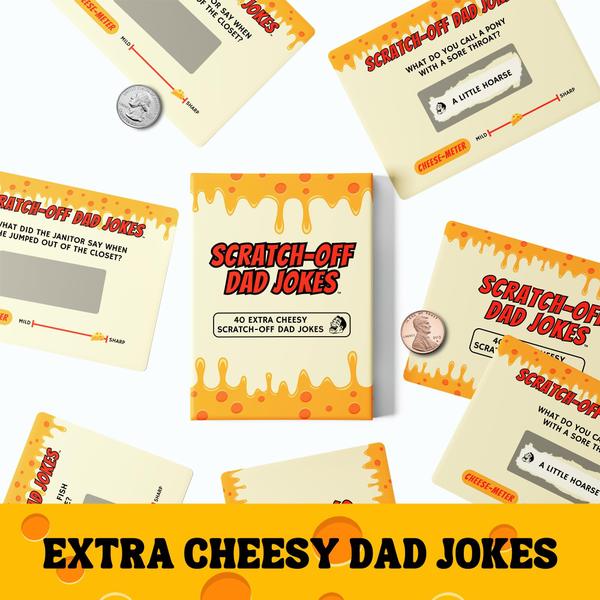 Imagem de Scratch Off Dad Jokes The Dad Joke 3000 presentes engraçados para papai