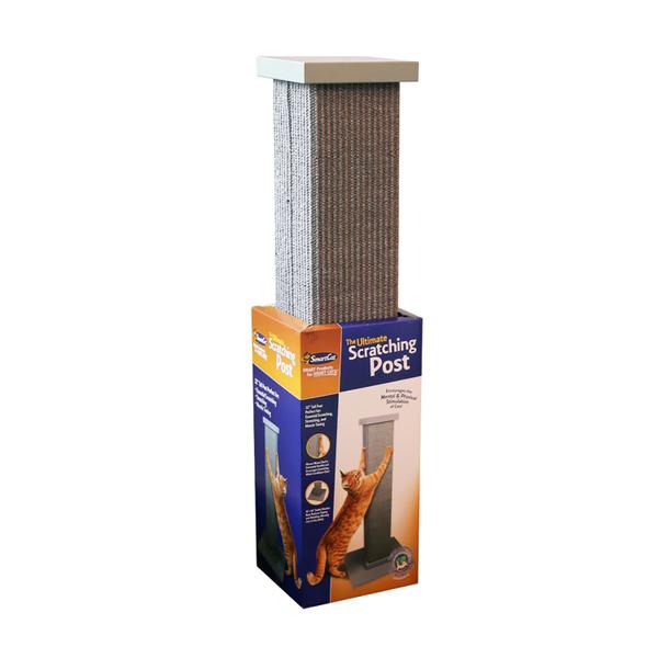 Imagem de Scratching Post SmartCat Ultimate Grey Sisal Fiber 32 polegadas