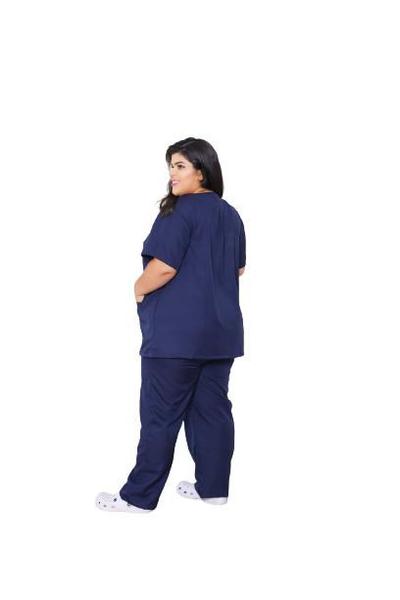 Imagem de Scrub Pijama Plus Size Tamanho Grande Xg Não Amassa Ph