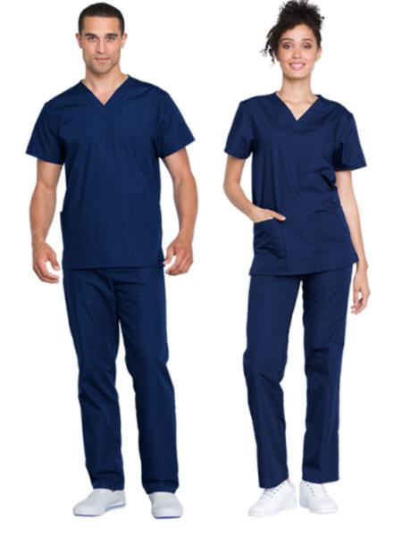 Imagem de Scrub  Privativo Hospeitalar  Oxford Uniforme Camisa E Calça Plus Size G1 PH