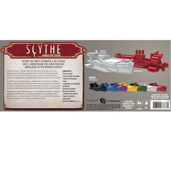 Scythe: Gambito dos Ventos (Expansão) - Galápagos - Galápagos Jogos Imagem de Scythe: Gambito dos Ventos (Expansão) - Galápagos