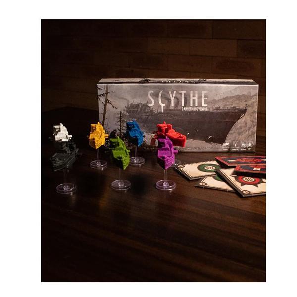 Scythe: Gambito dos Ventos (Expansão) - Galápagos - Galápagos Jogos Imagem de Scythe: Gambito dos Ventos (Expansão) - Galápagos