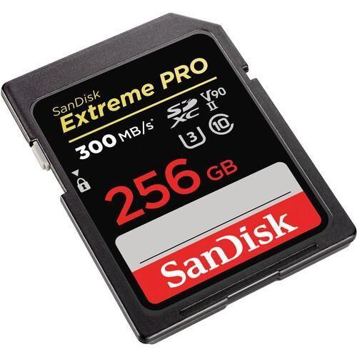 Imagem de SDXC 256GB SanDisk Extreme Pro UHS-II (300MB/s)