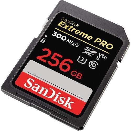 Imagem de SDXC 256GB SanDisk Extreme Pro UHS-II (300MB/s)