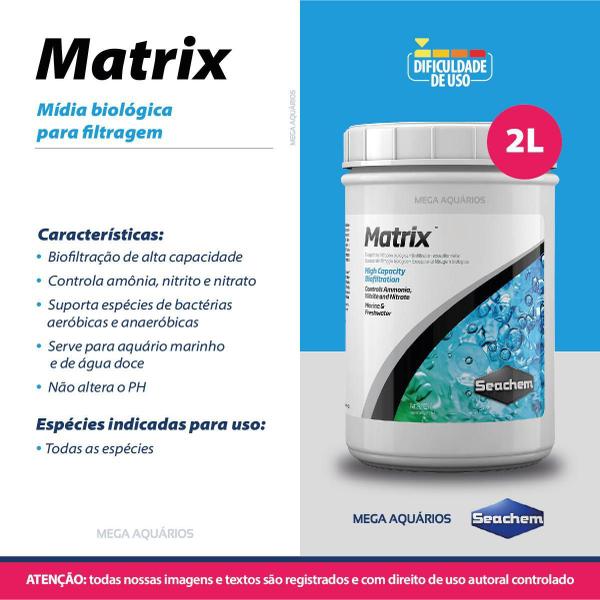 Imagem de Seachem Matrix 2L Mídia Biológica Filtragem Aquario Lago