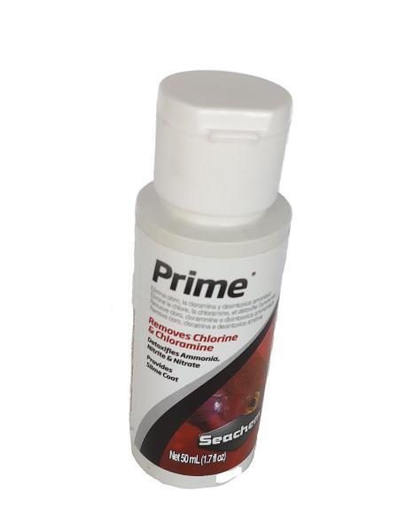 Imagem de Seachem Prime 50ml - Remove Cloro e Amônia da água