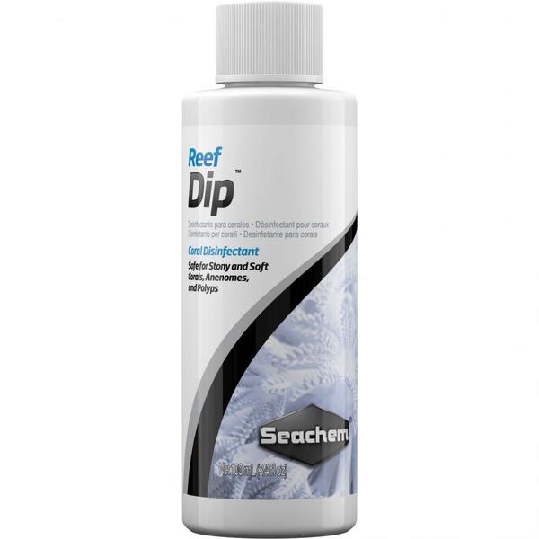 Imagem de Seachem reef dip 100ml - desinfetante p/ corais duros, moles, anemomas e polipos