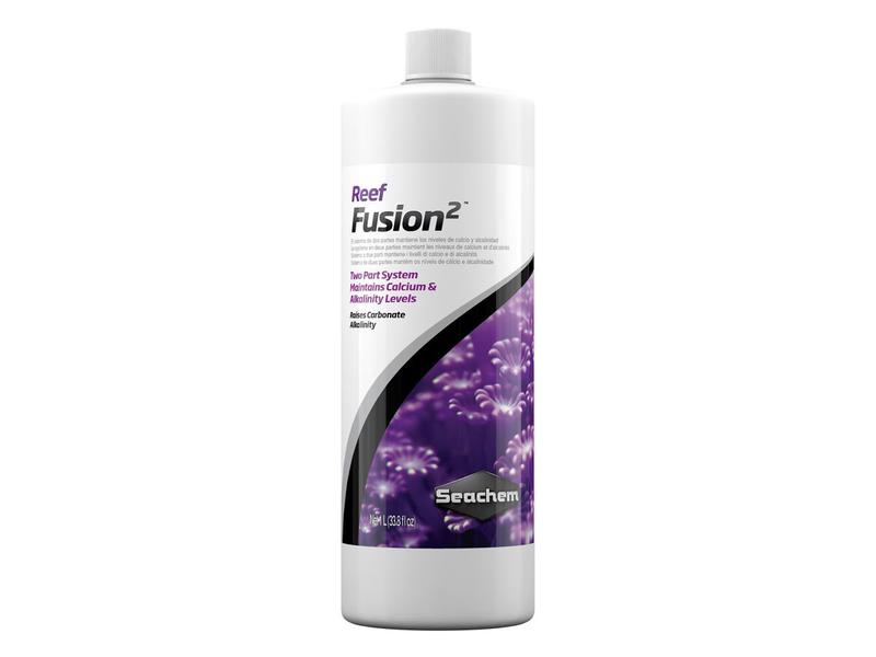 Imagem de Seachem Reef Fusion 2 1 Litro Alcalinidade Aquário De Corais Suplemento Coral 1000ml