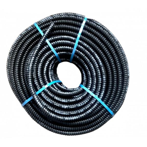 Sealtubo metálico flexivel emborrachado 1/2 preto 1 metro - INDEL Imagem de Sealtubo metálico flexivel emborrachado 1/2 preto 1 metro