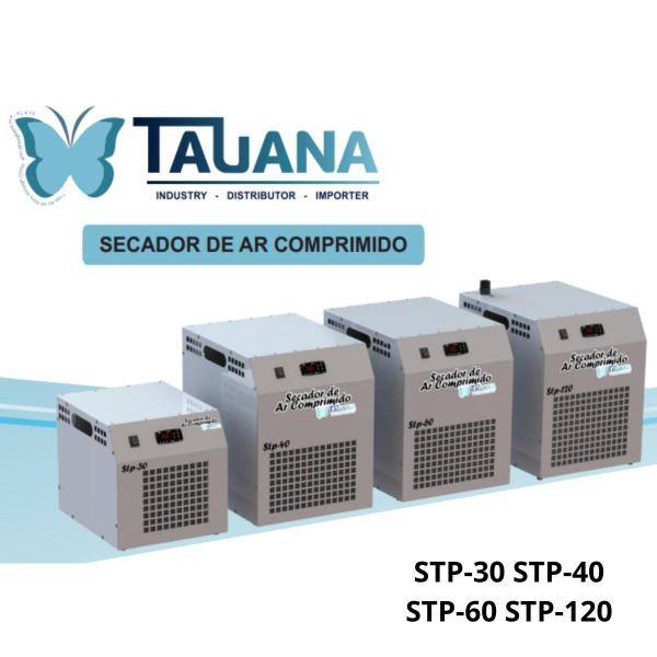 Imagem de SECADOR DE AR COMPRIMIDO 40 PCM STP-40 Compressor 40 Pés