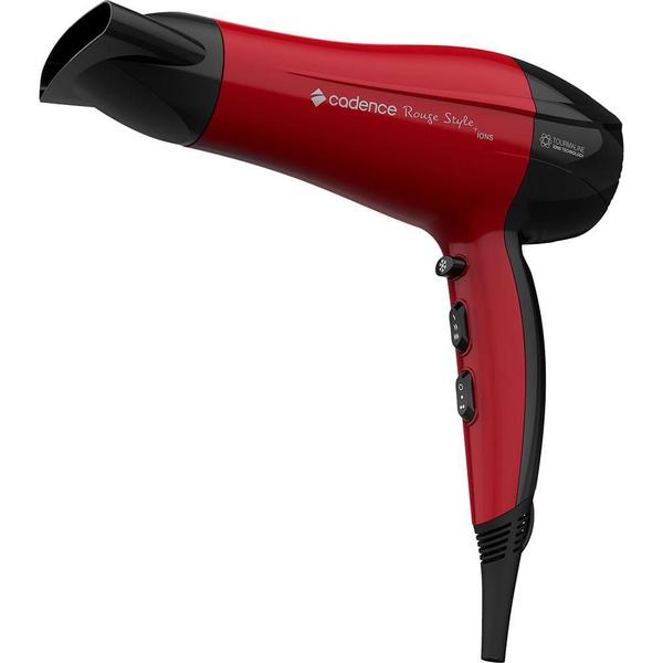 Imagem de Secador De Cabelo Cadence Rouge Style Ii Vermelho 127V Sec56