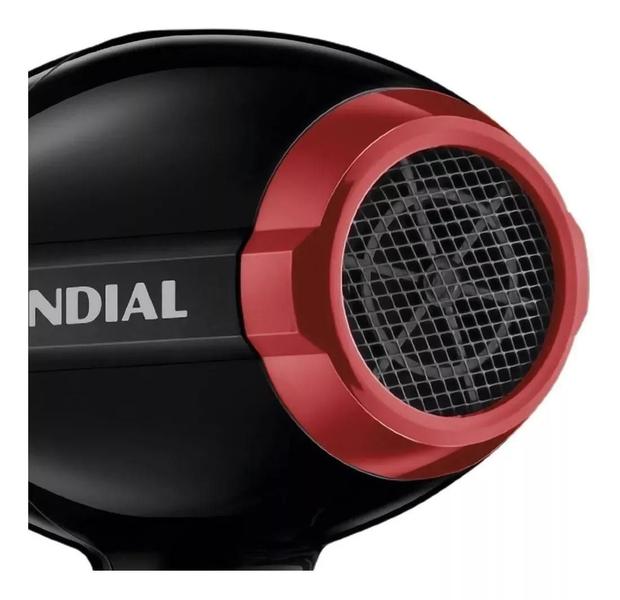 Imagem de SECADOR DE CABELO MONDIAL 1900w SC-41 black e red 110/127V