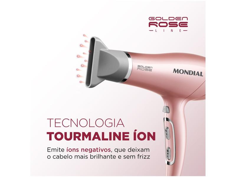 Imagem de Secador de Cabelo Mondial Golden Rose SC-32