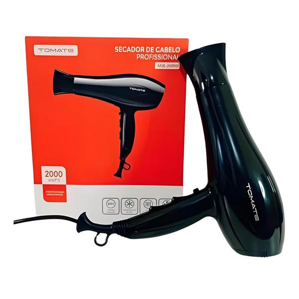 Imagem de Secador de Cabelo Profissional 1900W potente eficiente Prático e fácil 110v/220v 