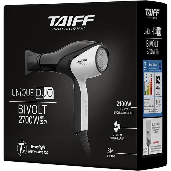 Imagem de Secador de Cabelo Taiff 2700 W Bivolt - Black