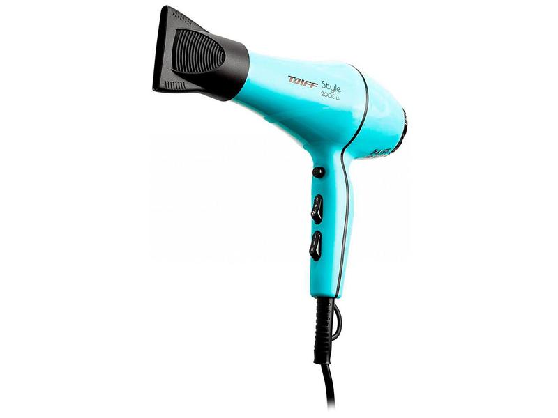 Secador de Cabelo Taiff Style Azul Tiffany 2000W - 2 Velocidades Secador de Cabelo Taiff Style Azul Tiffany 2000W - 2 Velocidades