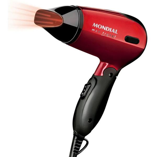 Secador de Cabelos Mondial Max Travel SC-10 Bivolt 1200w Secador de Cabelos Mondial Max Travel SC-10 Bivolt 1200w
