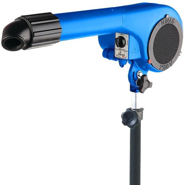 Imagem de Secador Minag Profissional Petshop com Pedestal Azul 127v