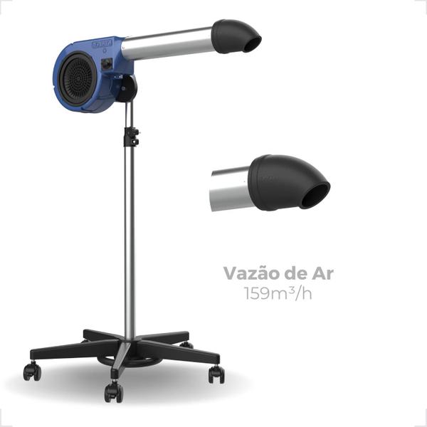 Imagem de Secador Pet Shop 5000 Pedestal Kyklon Azul/Marinho