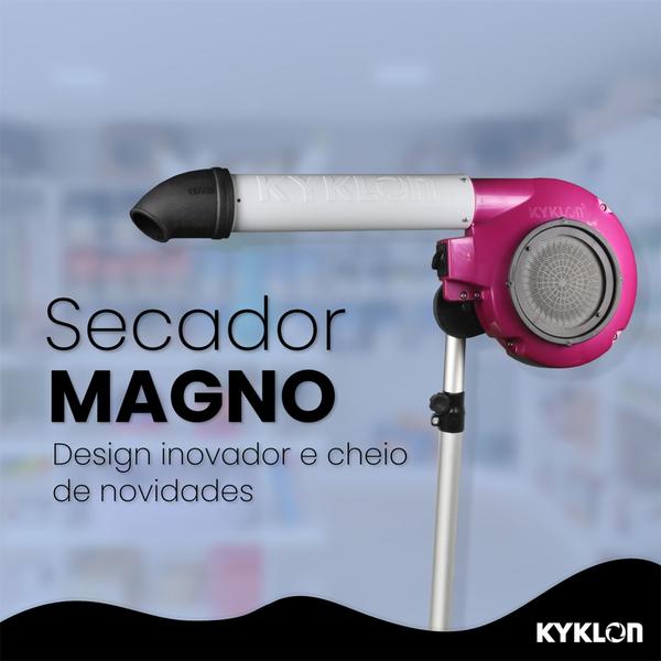 Imagem de Secador Profissional Magno KyKlon 110V Pink para Pet Shop