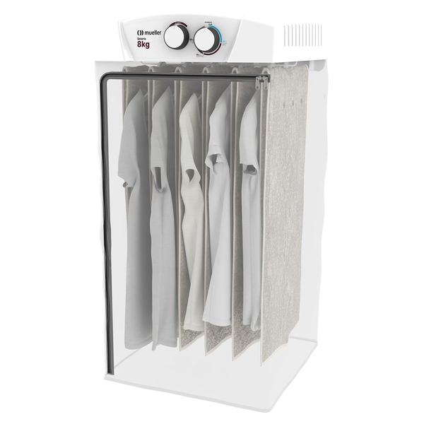 Secadora de Roupas Mueller Solaris 8Kg timer de 120 minutos Branca Secadora de Roupas Mueller Solaris 8Kg timer de 120 minutos Branca