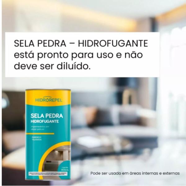 Imagem de Sela Pedras 900ml Impermeabiliza Hidrofugante Hidrorepel