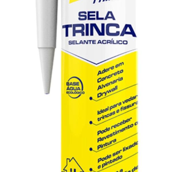 Imagem de Sela Trinca Adesivo Vedante 450 g Branco 06 Uni MUNDIAL PRIME