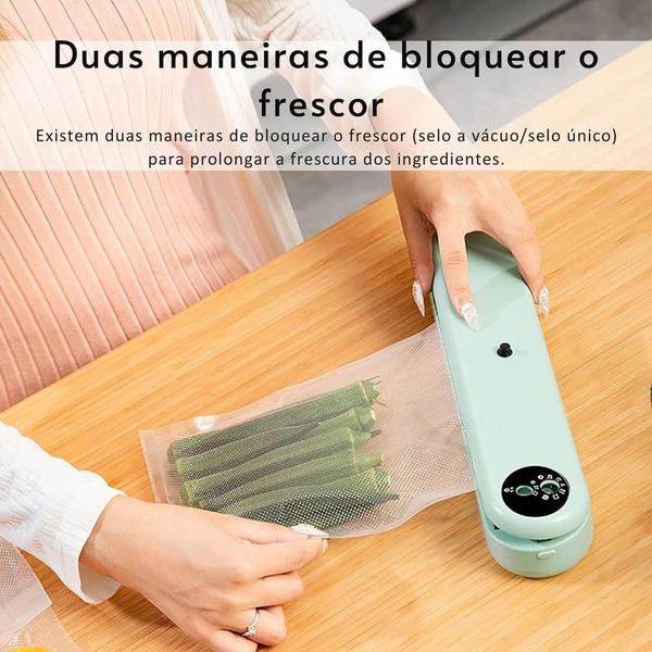 Imagem de Seladora a Vácuo Manual De Alimentos Embalagens 25cm XC-VM-02