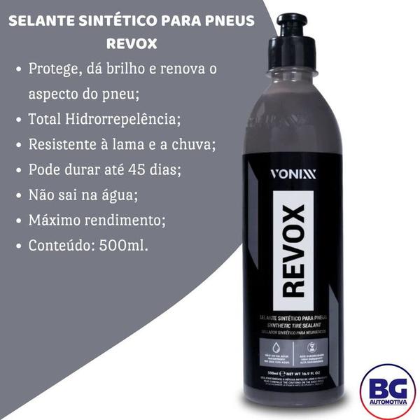 Imagem de Selante Sintético para Pneus Revox 500ml Vonixx