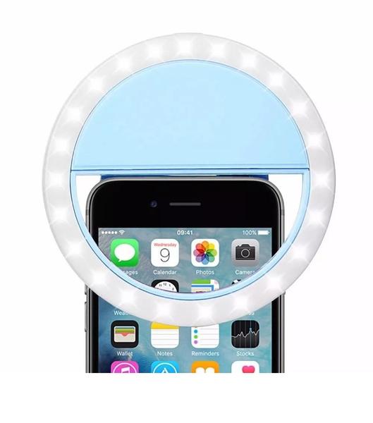 Imagem de Selfie Ring Light Anel Luz De Selfie Celular USB