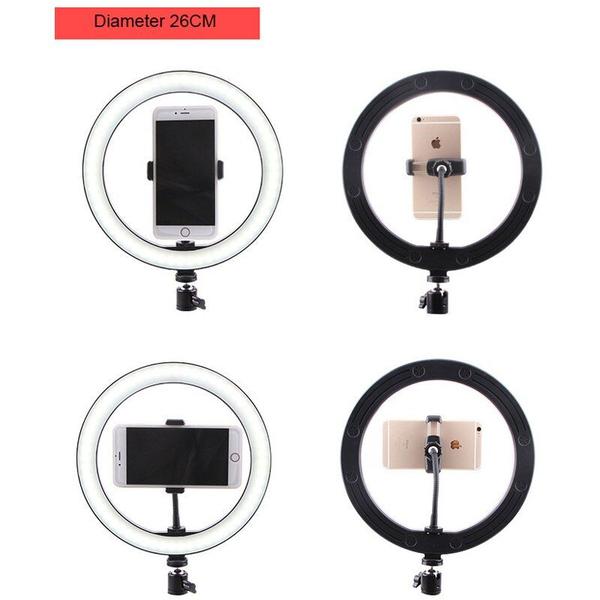 Imagem de Selfie Ring Light Wokex recarregável USB de 10 polegadas