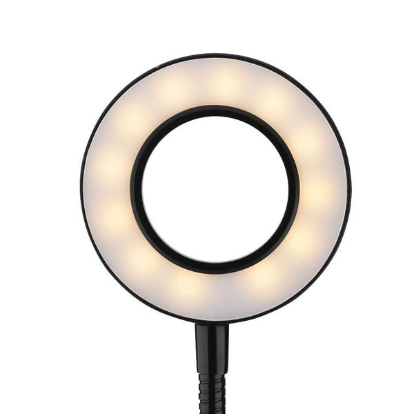 Imagem de Selfie Ring Light Yosoo Portable, braço longo de 360 com suporte