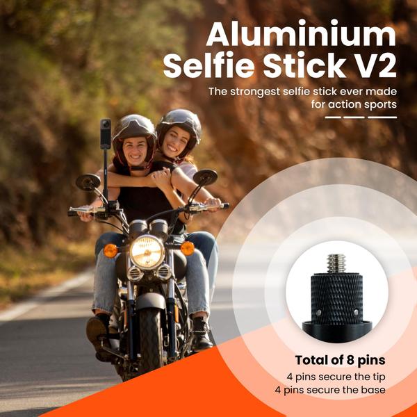 Imagem de Selfie Stick Best360 150cm de alumínio V2 para Insta360 X4/X3