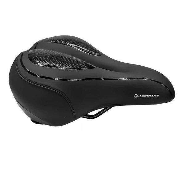 Imagem de Selim Absolute Comfort Gel Preto Vado - Banco de Bicicleta