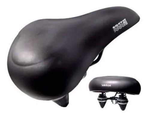 Imagem de Selim Bike Macio Soft Fit Gel Selle Royal Itália 2 Molas