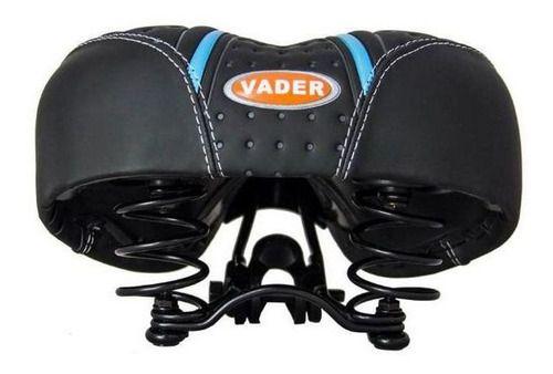 Imagem de Selim Conforto Gel - City Bike - 2 Molas Big - Vader (Preto)