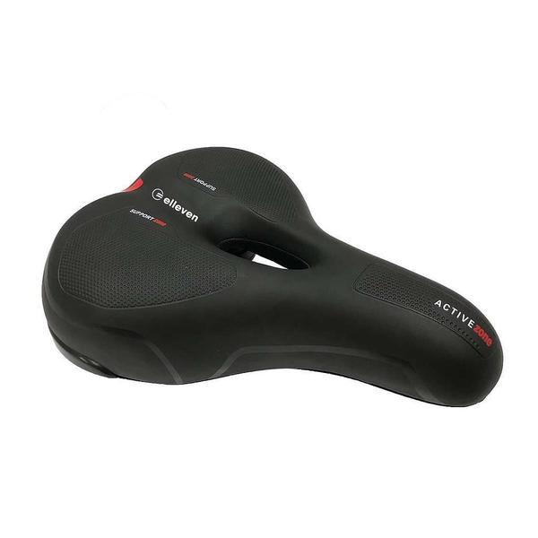 Imagem de Selim Largo Vado Bicicleta Bike Comfort Gel Com 2 Molas