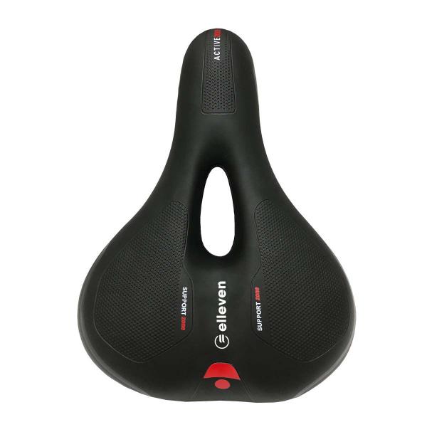 Imagem de Selim Largo Vazado Bicicleta bike comfort Gel com 2 molas