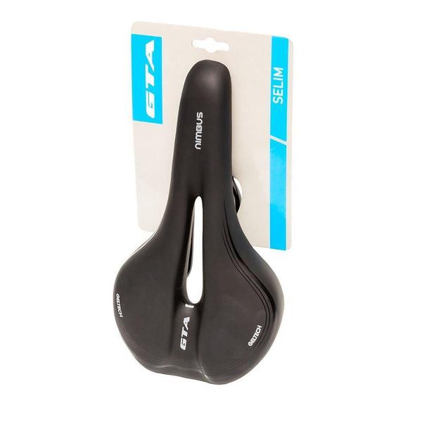 Imagem de Selim MTB Gel Tech Vado Preto - GTA  Conforto