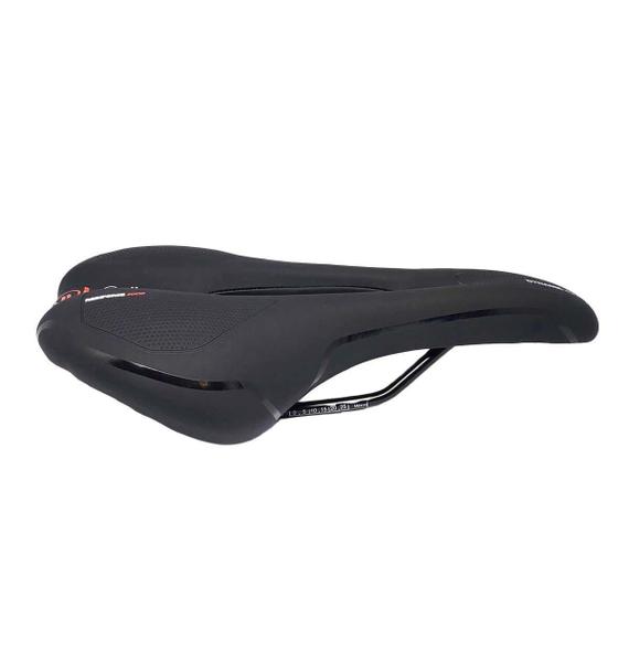 Imagem de Selim MTB Sport Vado Gel 27,9x14,8cm Preto Branco 343g