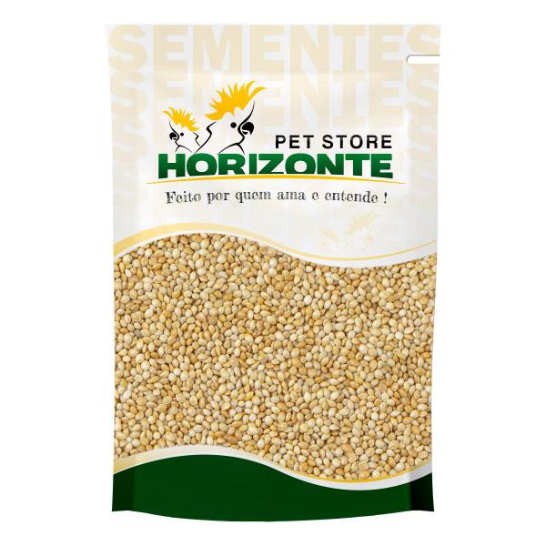 Semente Painço Puro Natural Limpo 5kg Pacote Econômico Criador Pássaros Periquito Agapornis Canário - Horizonte Imagem de Semente Painço Puro Natural Limpo 5kg Pacote Econômico Criador Pássaros Periquito Agapornis Canário