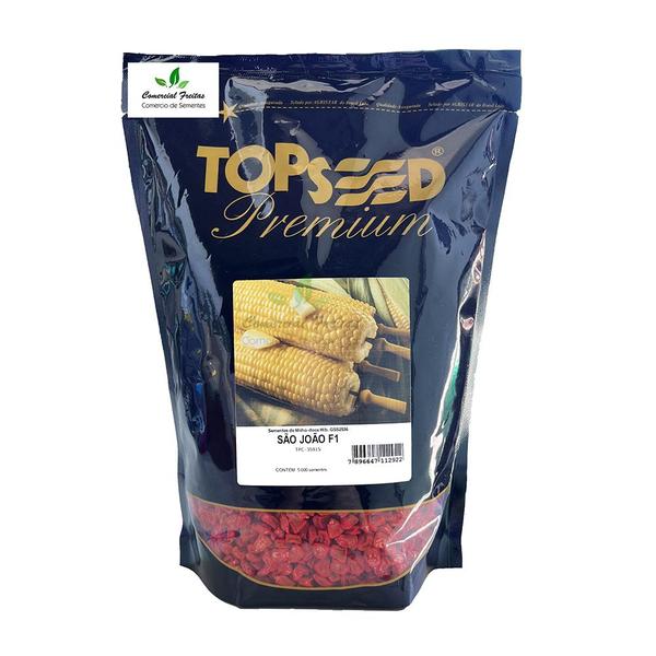 Sementes de Milho Doce Híbrido São João F1 Pcte C/ 5.000 Sementes - TOPSEED PREMIUM Imagem de Sementes de Milho Doce Híbrido São João F1 Pcte C/ 5.000 Sementes