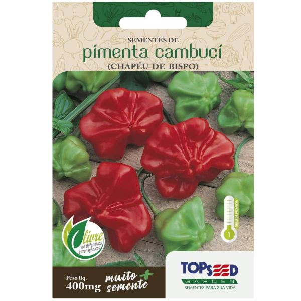 Imagem de Sementes de Pimenta Cambuci (Chapéu de Bispo) TOPSEED