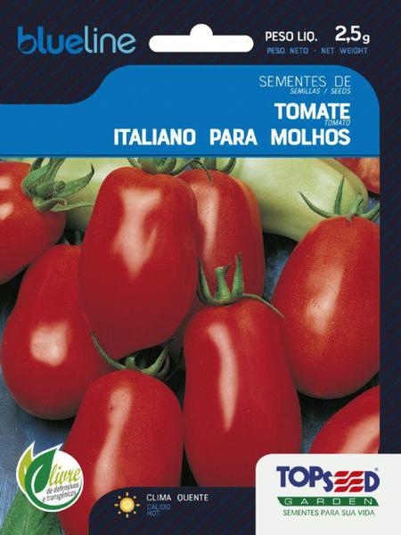 Imagem de Sementes de Tomate Italiano para Molhos 2,5g - Topseed Blue Line - Topseed Garden