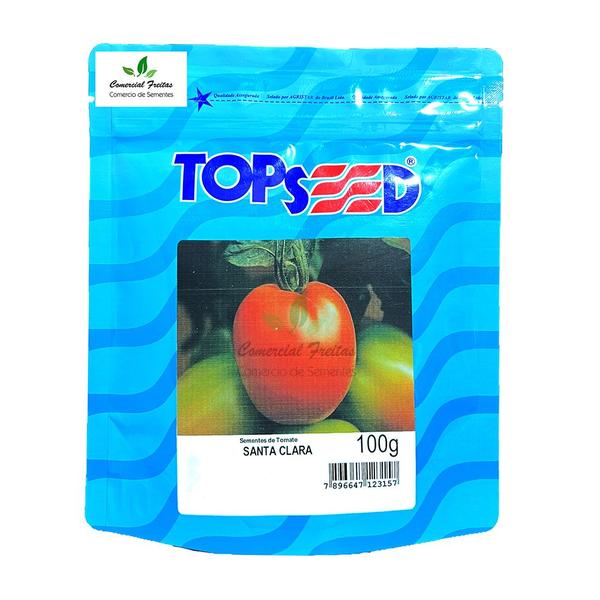 Sementes de Tomate Santa Clara Pcte C/ 100 Gramas - TOPSEED Imagem de Sementes de Tomate Santa Clara Pcte C/ 100 Gramas